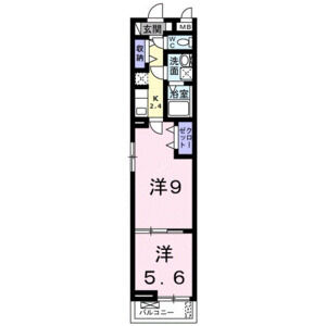 2K 間取り図