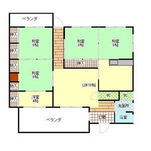 5LDK 間取り図