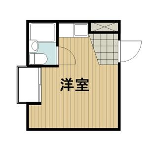 ワンルーム 間取り図