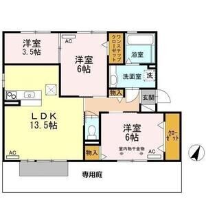 3LDK 間取り図