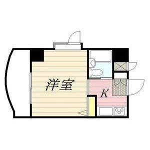 ワンルーム 間取り図