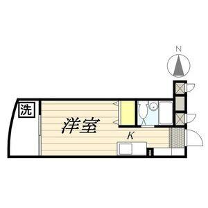 ワンルーム 間取り図