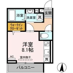 ワンルーム 間取り図