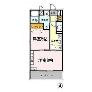 2K 間取り図