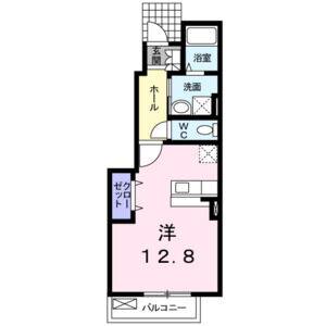 ワンルーム 間取り図