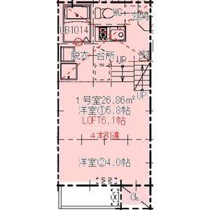 2K 間取り図