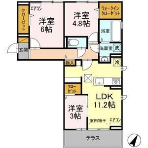 3LDK 間取り図
