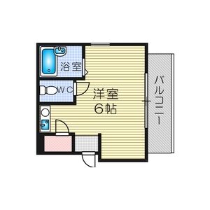ワンルーム 間取り図