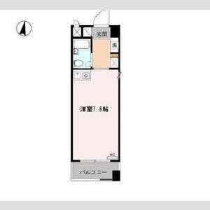 ワンルーム 間取り図
