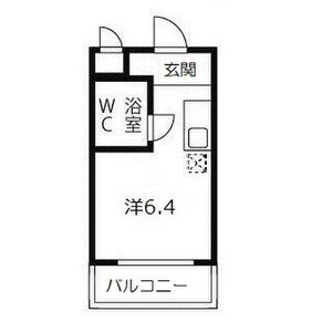 ワンルーム 間取り図