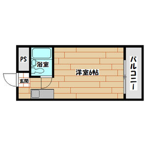 ワンルーム 間取り図