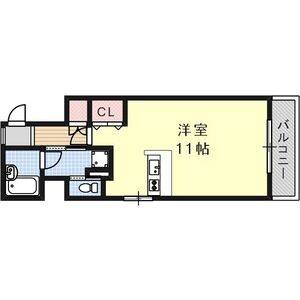ワンルーム 間取り図