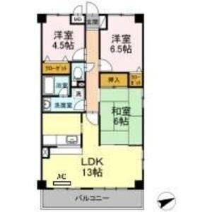 3LDK 間取り図