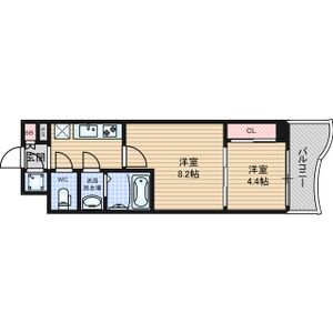2K 間取り図