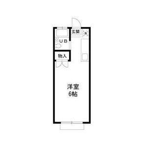ワンルーム 間取り図
