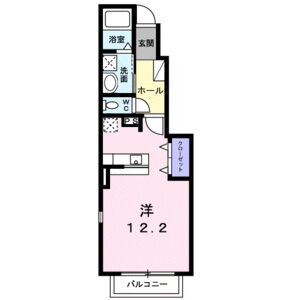 ワンルーム 間取り図