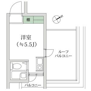 ワンルーム 間取り図