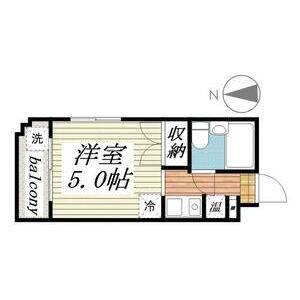 ワンルーム 間取り図