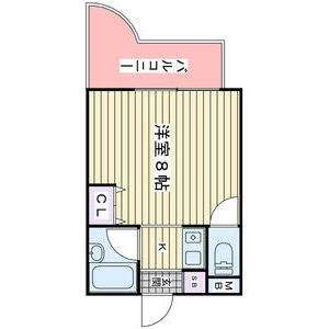 2K 間取り図