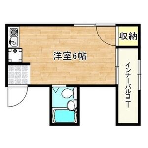 ワンルーム 間取り図