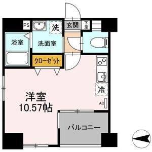 ワンルーム 間取り図