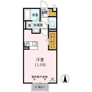 ワンルーム 間取り図