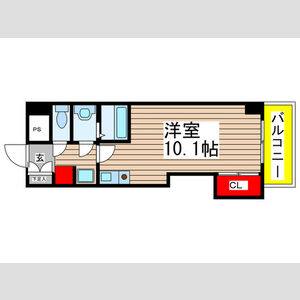 ワンルーム 間取り図