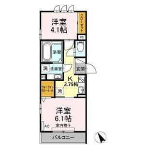 2K 間取り図