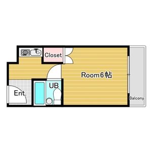 ワンルーム 間取り図
