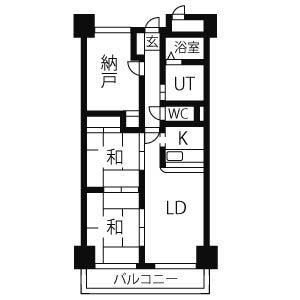 3LDK 間取り図