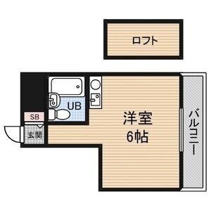 ワンルーム 間取り図