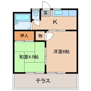 2K 間取り図