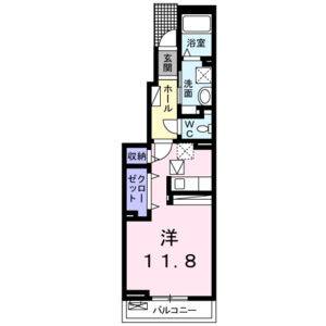 ワンルーム 間取り図