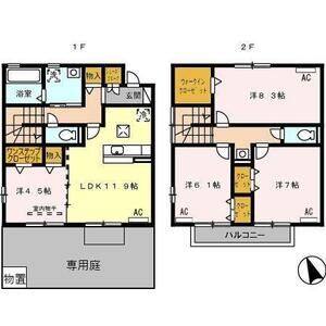 4LDK 間取り図