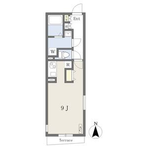 ワンルーム 間取り図