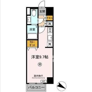 ワンルーム 間取り図