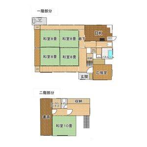 6LDK 間取り図