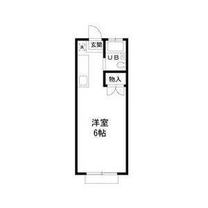 ワンルーム 間取り図