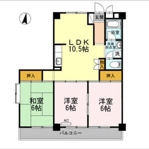 3LDK 間取り図