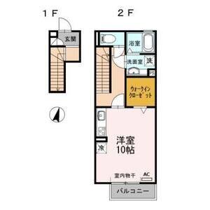 ワンルーム 間取り図