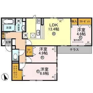 3LDK 間取り図