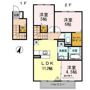 3LDK 間取り図
