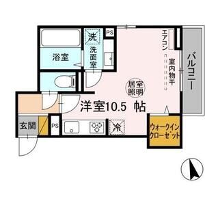 ワンルーム 間取り図