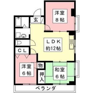 3LDK 間取り図