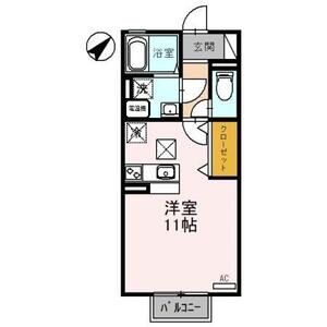 ワンルーム 間取り図
