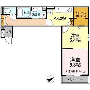 2K 間取り図