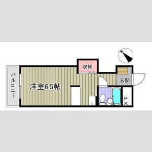 ワンルーム 間取り図