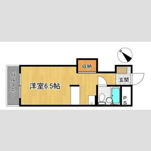 ワンルーム 間取り図