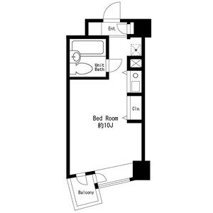 ワンルーム 間取り図