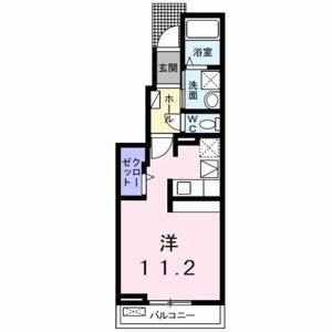 ワンルーム 間取り図